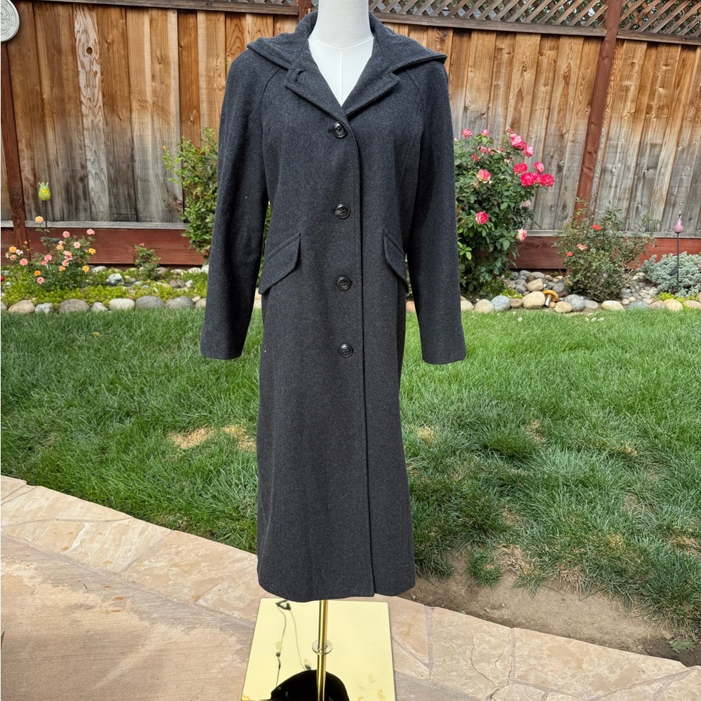 London Fog Wool Trench Coat
